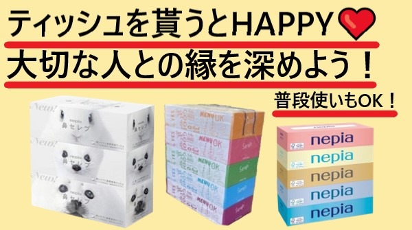 ティッシュ業務用